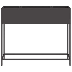 Hochbeet Garten Pflanzkasten Schwarz 100cm