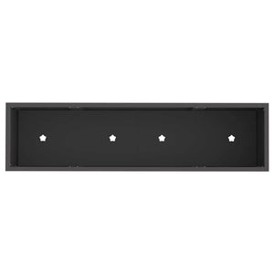 Hochbeet Garten Pflanzkasten Schwarz 100cm