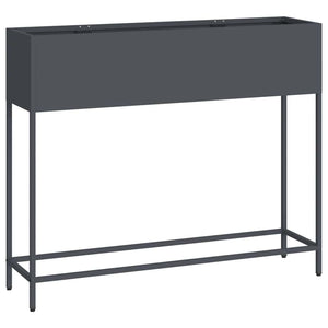 Anthrazit Hochbeet 100 cm Stahl