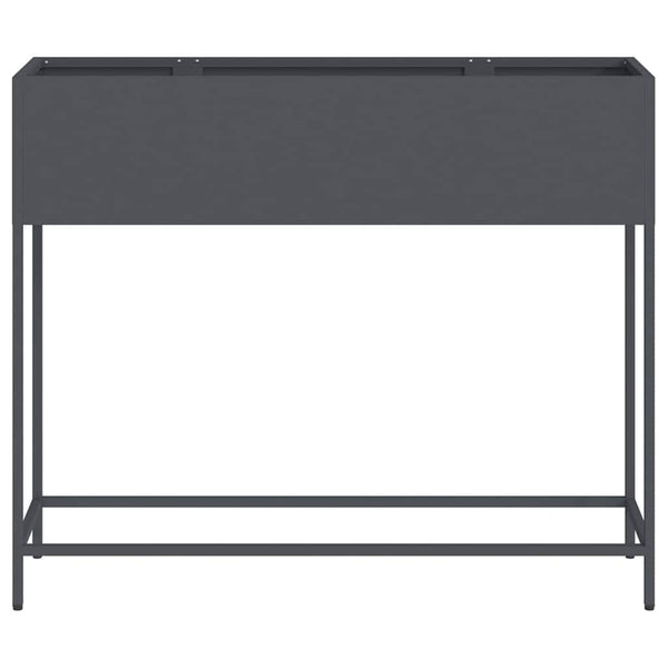 Anthrazit Hochbeet 100 cm Stahl