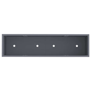 Anthrazit Hochbeet 100 cm Stahl