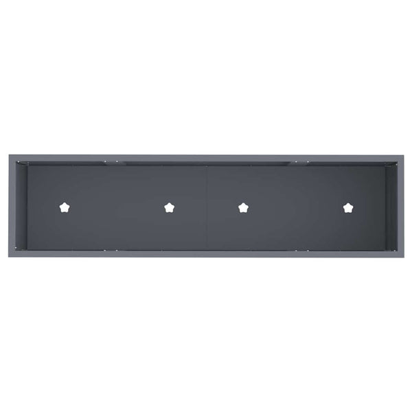 Anthrazit Hochbeet 100 cm Stahl