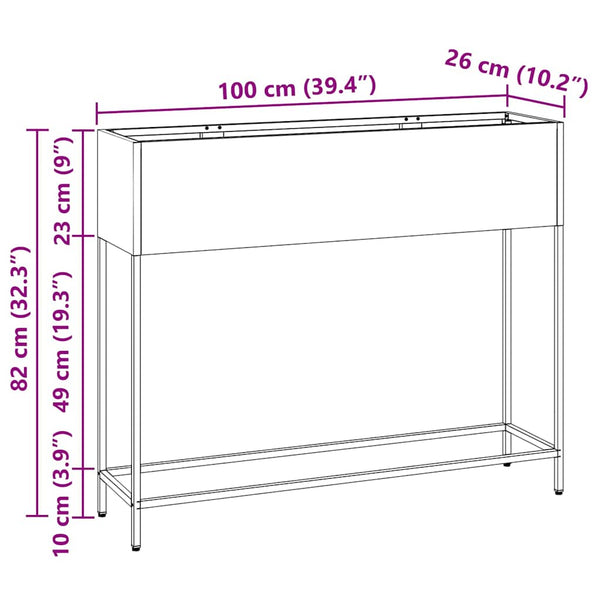 Rost Hochbeet 100x26x82cm