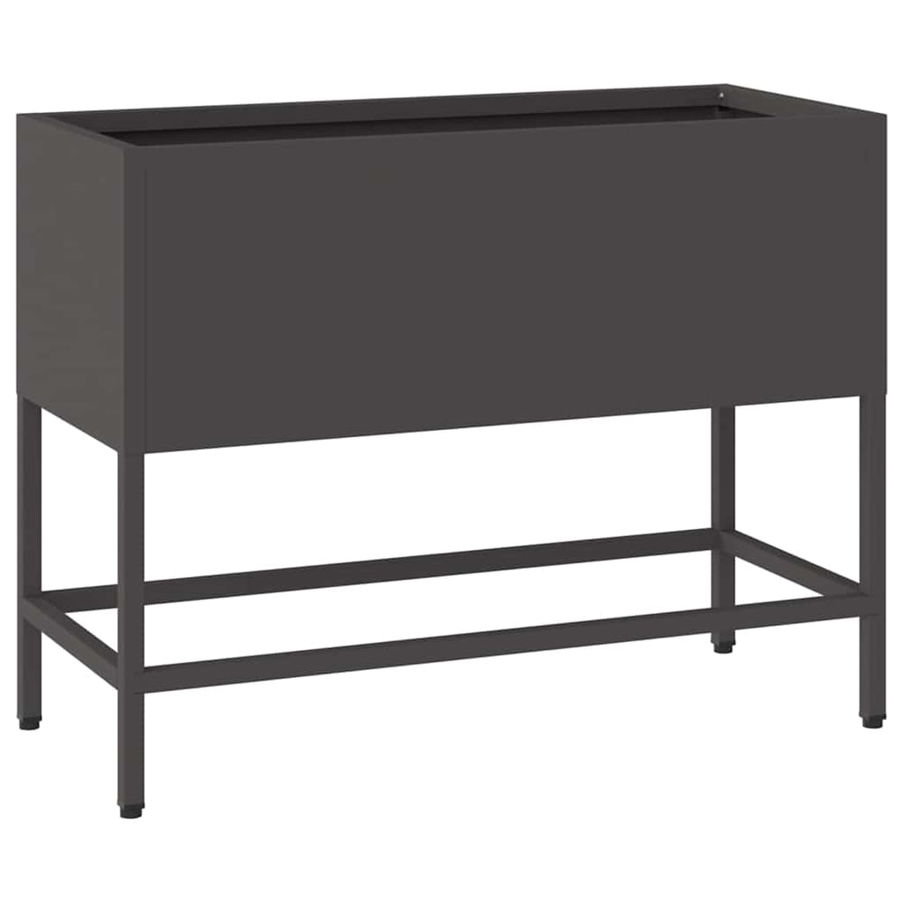 Hochbeet Garten Pflanzkasten Schwarz 60cm