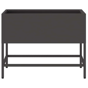 Hochbeet Garten Pflanzkasten Schwarz 60cm