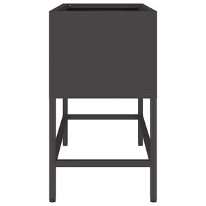 Hochbeet Garten Pflanzkasten Schwarz 60cm