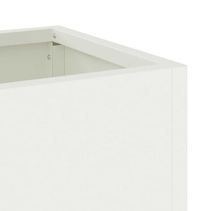Weißes Hochbeet 60x26x48cm