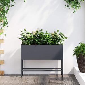 Anthrazit Hochbeet 60x26x45cm