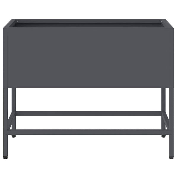 Anthrazit Hochbeet 60x26x45cm
