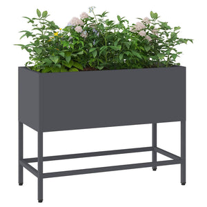 Anthrazit Hochbeet 60x26x45cm