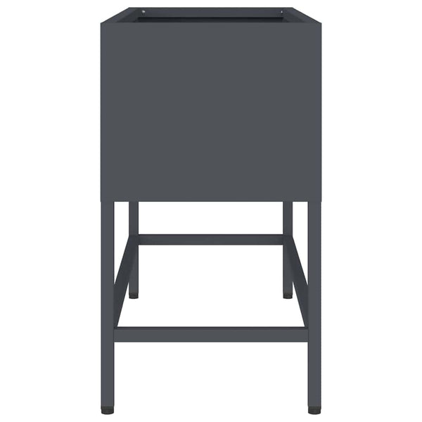 Anthrazit Hochbeet 60x26x45cm