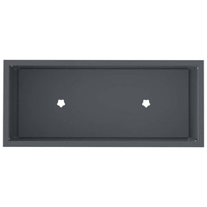 Anthrazit Hochbeet 60x26x45cm