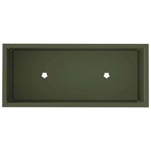 Olivgrünes Hochbeet 60x26x45cm