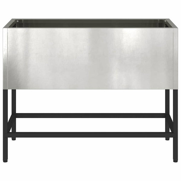 Edelstahl Hochbeet 60 cm