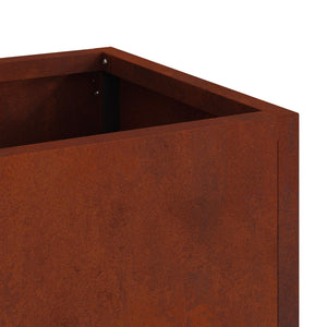 Rostiges Hochbeet 60x26x45cm