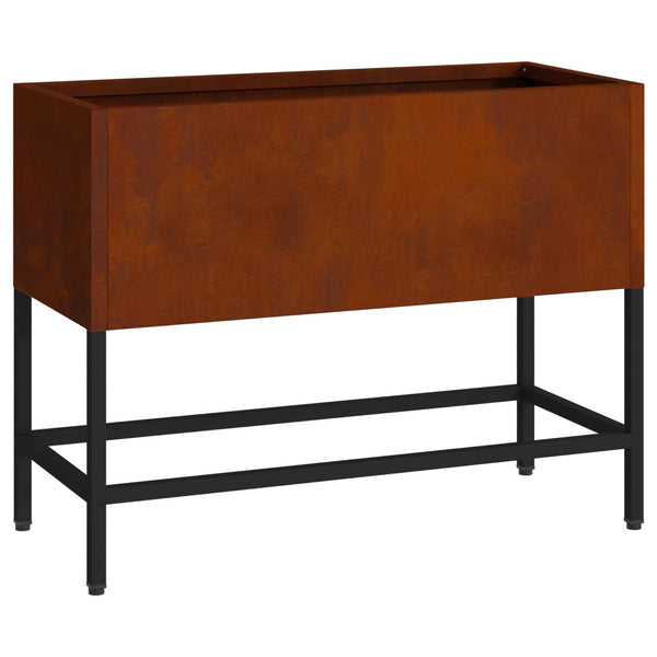 Rostiges Hochbeet 60x26x45cm