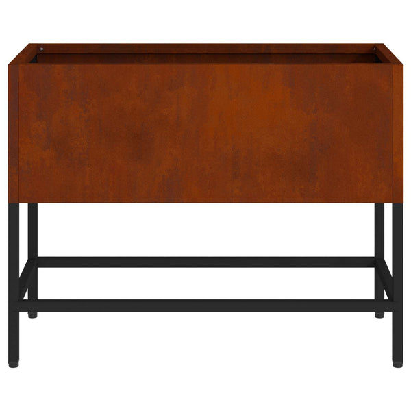 Rostiges Hochbeet 60x26x45cm