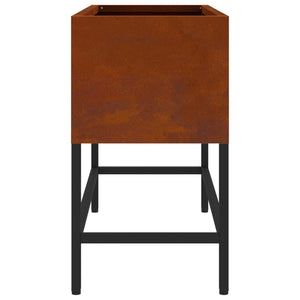 Rostiges Hochbeet 60x26x45cm