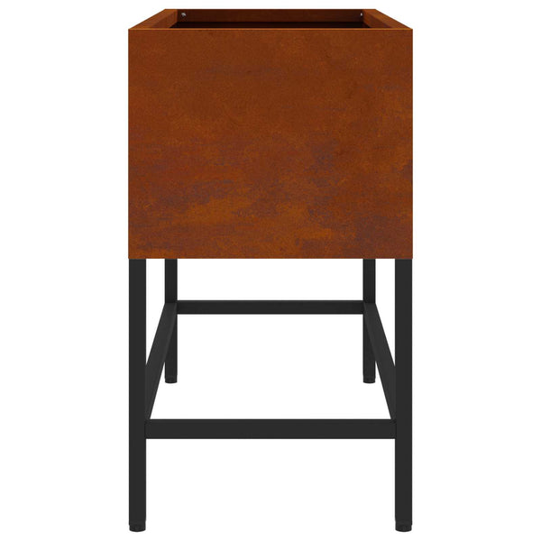 Rostiges Hochbeet 60x26x45cm