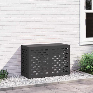 Schwarze Klimaanlagenabdeckung 90x40x60cm