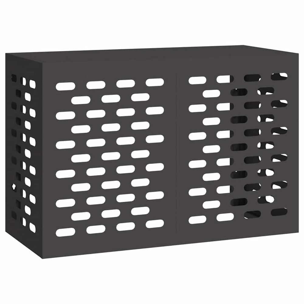 Schwarze Klimaanlagenabdeckung 90x40x60cm