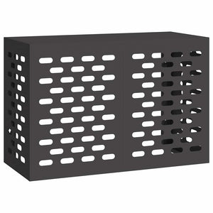 Schwarze Klimaanlagenabdeckung 90x40x60cm