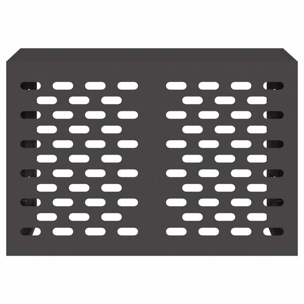 Schwarze Klimaanlagenabdeckung 90x40x60cm