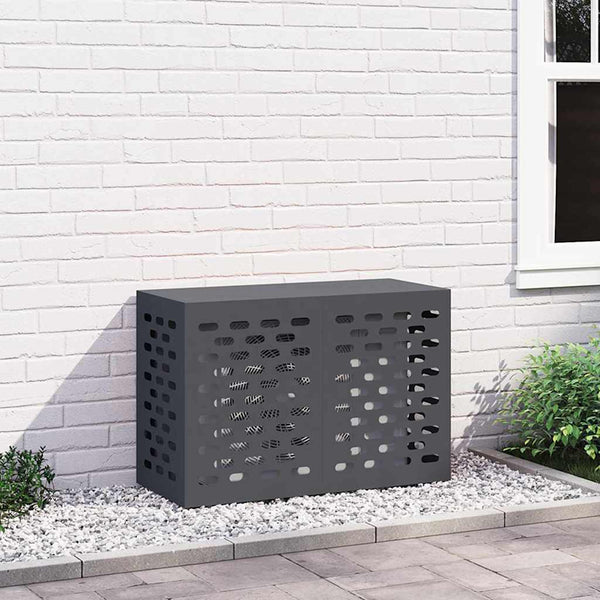 Klimaanlagenabdeckung Anthrazit 90x40x60cm