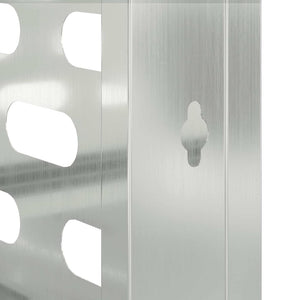 Klimaanlagenabdeckung Silber 90x40x60cm
