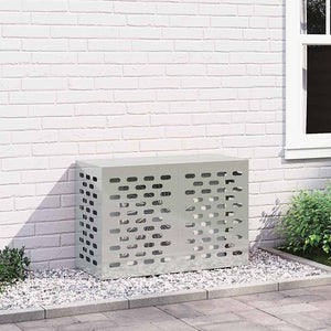 Klimaanlagenabdeckung Silber 90x40x60cm