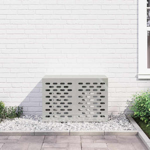 Klimaanlagenabdeckung Silber 90x40x60cm