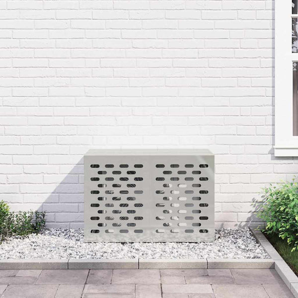 Klimaanlagenabdeckung Silber 90x40x60cm