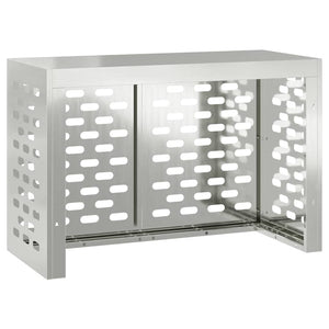 Klimaanlagenabdeckung Silber 90x40x60cm