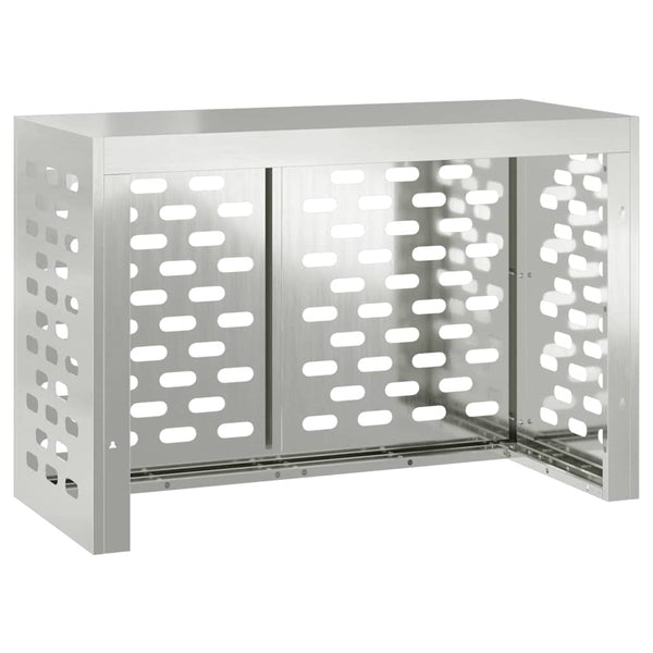 Klimaanlagenabdeckung Silber 90x40x60cm