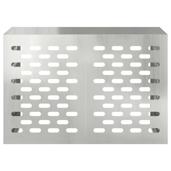 Klimaanlagenabdeckung Silber 90x40x60cm
