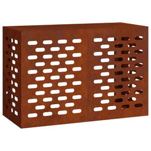 Klimaanlagenabdeckung Rostoptik 90x40x60cm