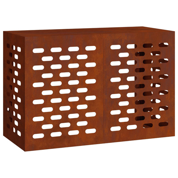 Klimaanlagenabdeckung Rostoptik 90x40x60cm