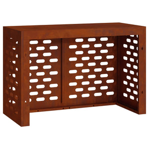 Klimaanlagenabdeckung Rostoptik 90x40x60cm
