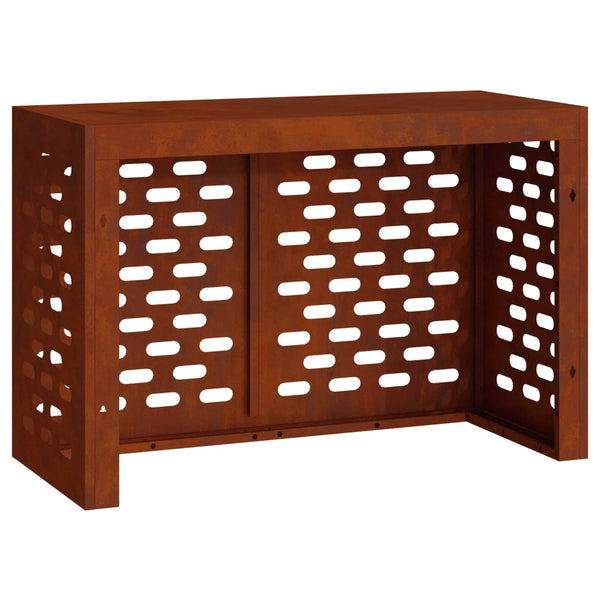 Klimaanlagenabdeckung Rostoptik 90x40x60cm