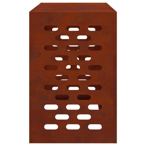 Klimaanlagenabdeckung Rostoptik 90x40x60cm