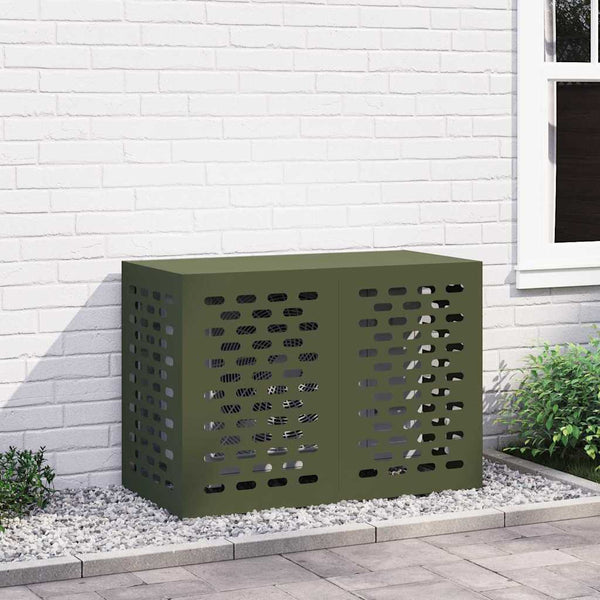 Klimaanlagenabdeckung Olivgrün 100x50x70cm