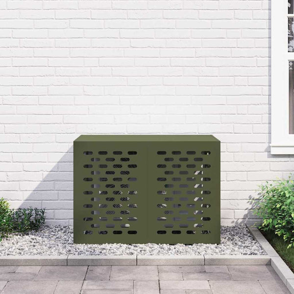 Klimaanlagenabdeckung Olivgrün 100x50x70cm