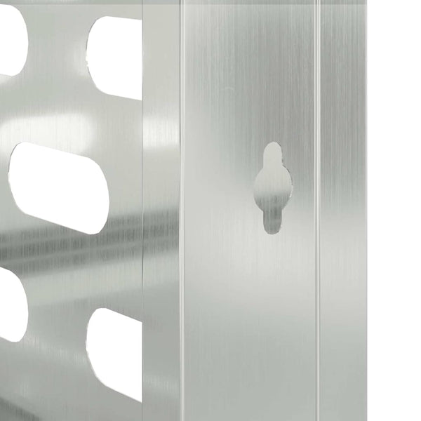Klimaanlagenabdeckung Silber 100x50x70cm