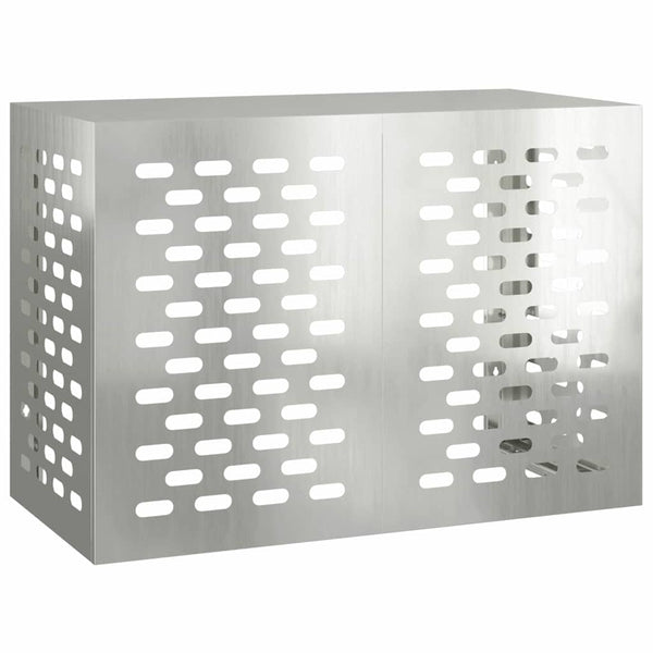 Klimaanlagenabdeckung Silber 100x50x70cm