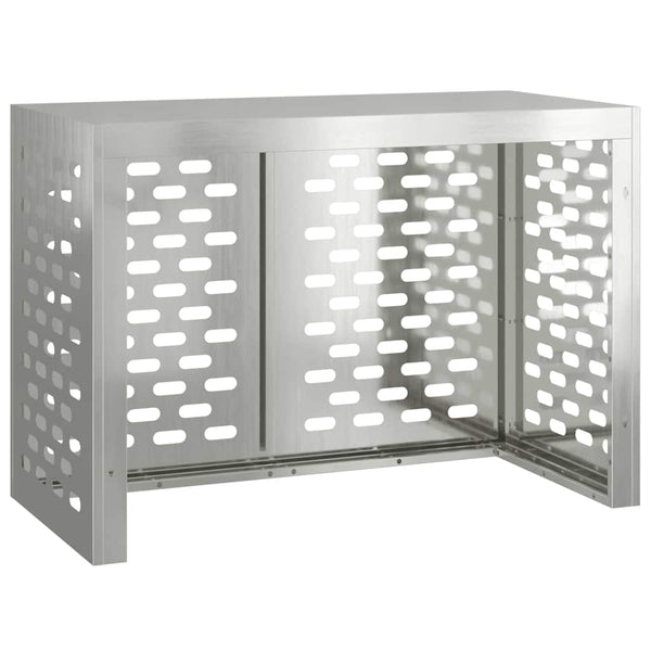 Klimaanlagenabdeckung Silber 100x50x70cm