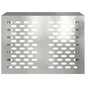 Klimaanlagenabdeckung Silber 100x50x70cm