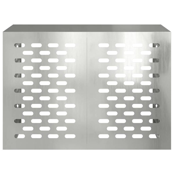 Klimaanlagenabdeckung Silber 100x50x70cm