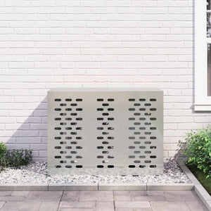 Klimaanlagenabdeckung Silber 110x50x80cm