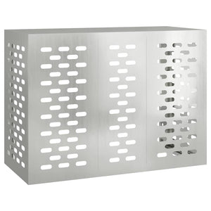 Klimaanlagenabdeckung Silber 110x50x80cm