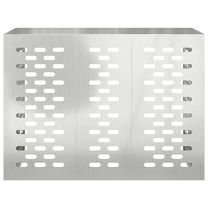 Klimaanlagenabdeckung Silber 110x50x80cm